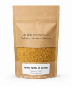 Levure maltée en pailette - Packaging - Les Épices Curieuses
