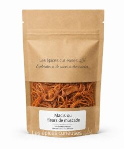 Macis ou fleurs de muscade - Packaging - Les Épices Curieuses