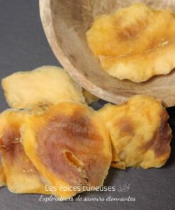 Mangue séchée du Cameroun en tranches - Les Épices Curieuses