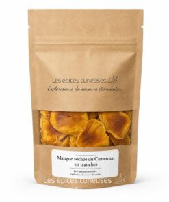 Mangue séchée du Cameroun en tranches - Packaging - Les Épices Curieuses