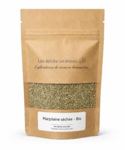 Marjolaine séchée - Bio - Packaging - Les Épices Curieuses