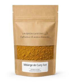 Mélange de Curry Fort - Packaging - Les Épices Curieuses