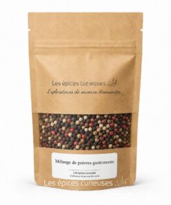 Mélange de poivres gastronome - Packaging - Les Épices Curieuses