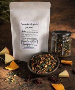 Mélange Gourmand à la Spiruline pour Yaourts et Fromages Blancs (50G) - Les Épices Curieuses