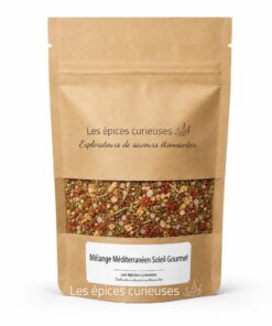 Mélange Méditerranéen Soleil Gourmet - Packaging - Les Épices Curieuses