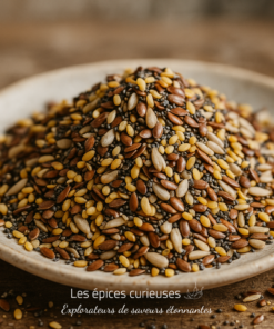 Mélange Vitalité aux Graines - Boulanger - Les Épices Curieuses
