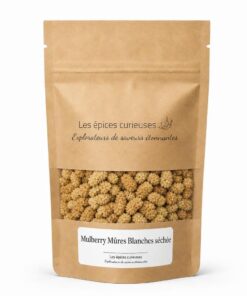 Mulberry Mûres Blanches séchée - Packaging - Les Épices Curieuses