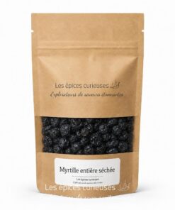 Myrtille entière séchée - Packaging - Les Épices Curieuses