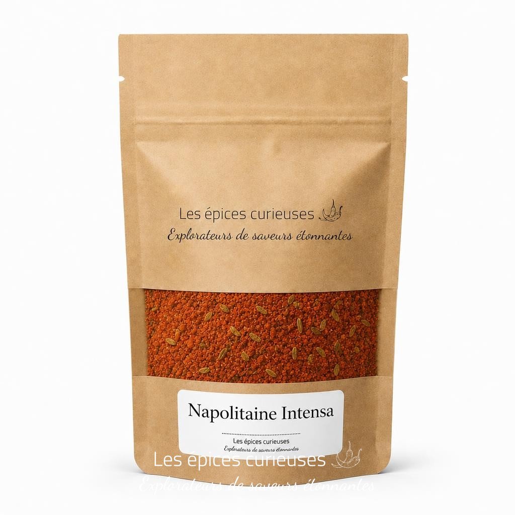 Napolitaine Intensa – Packaging – Les Épices Curieuses Napolitaine Intensa - Packaging - Les Épices Curieuses