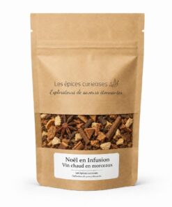 Noël en Infusion / Vin chaud en morceaux - Packaging - Les Épices Curieuses