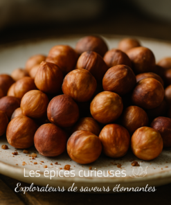 Noisettes décortiquée torréfiées - Les Épices Curieuses