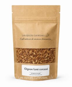 Oignon fumé concassé - Packaging - Les Épices Curieuses