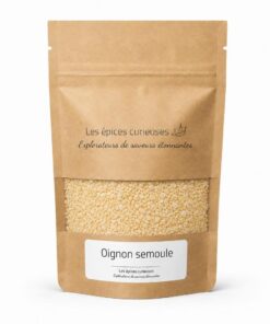 Oignon semoule - Packaging - Les Épices Curieuses