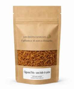 Oignons Frits - sans huile de palme - Packaging - Les Épices Curieuses