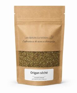 Origan séché - Packaging - Les Épices Curieuses