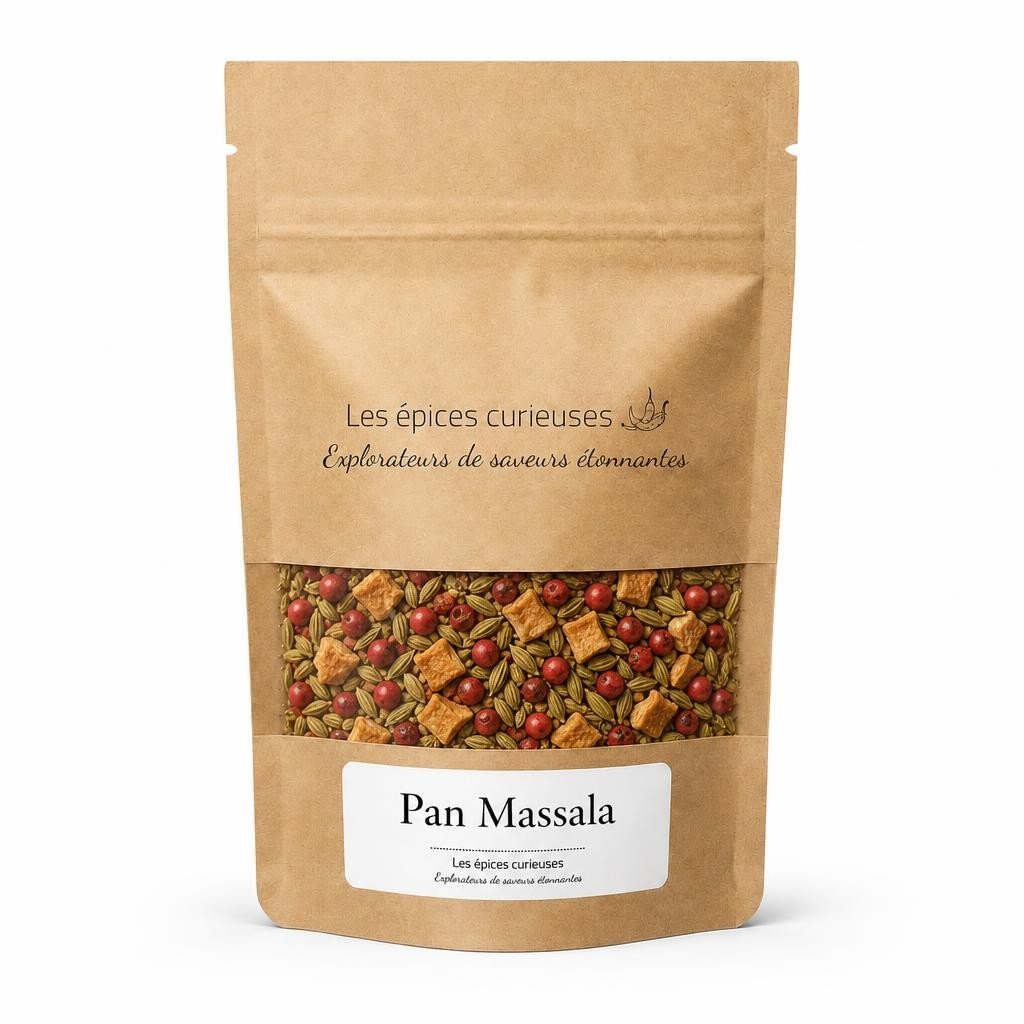 Pan Massala – Packaging – Les Épices Curieuses Pan Massala - Packaging - Les Épices Curieuses