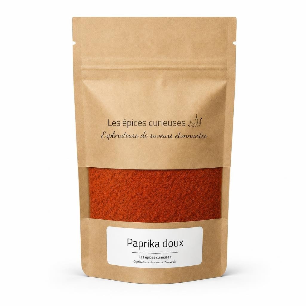Paprika doux – Packaging – Les Épices Curieuses Paprika doux - Packaging - Les Épices Curieuses