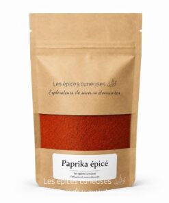 Paprika épicé - Packaging - Les Épices Curieuses