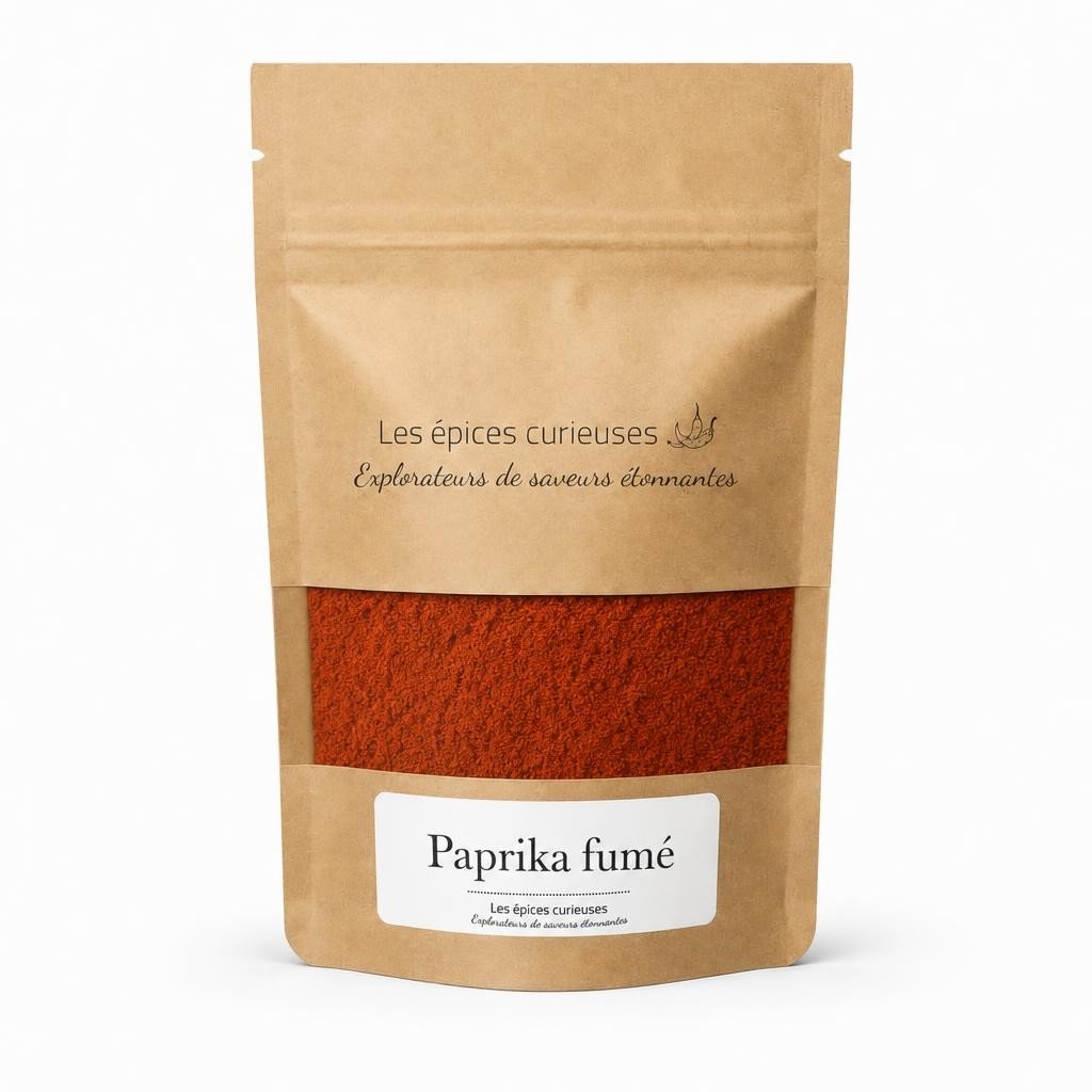 Paprika fumé – Packaging – Les Épices Curieuses Paprika fumé - Packaging - Les Épices Curieuses