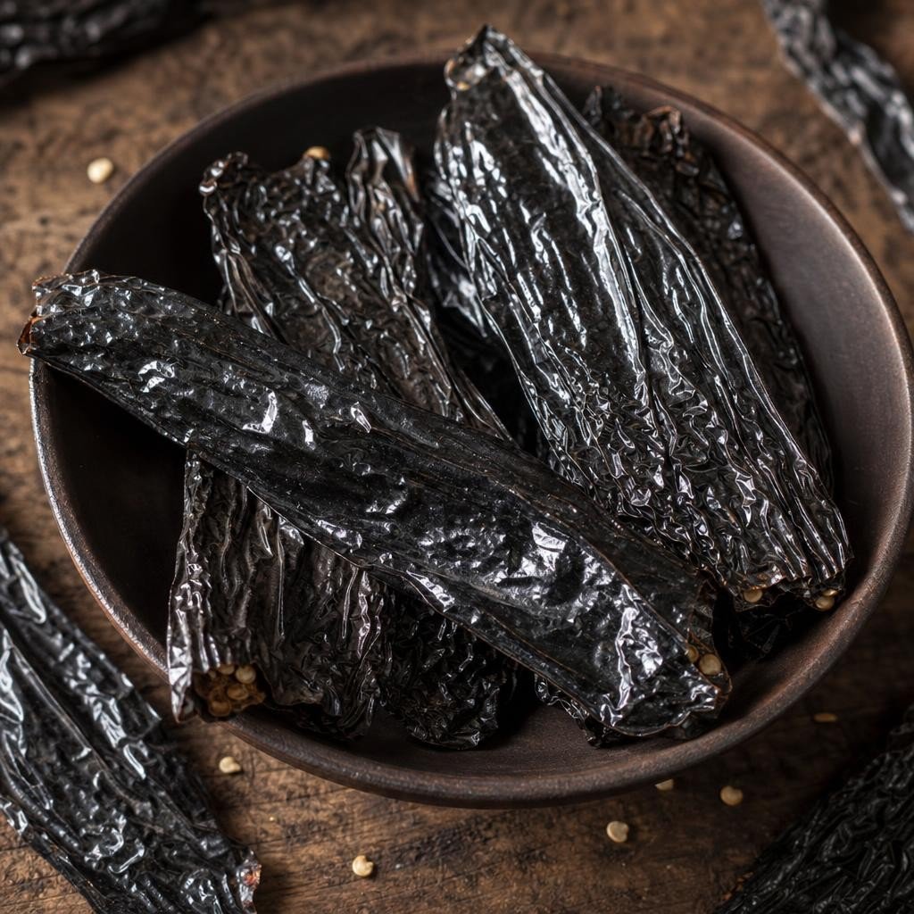 Pasilla – Piment entier et séché – Les Épices Curieuses Pasilla - Piment entier et séché - Les Épices Curieuses