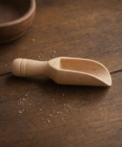 Pelle à vrac bois 10 cm - Les Épices Curieuses