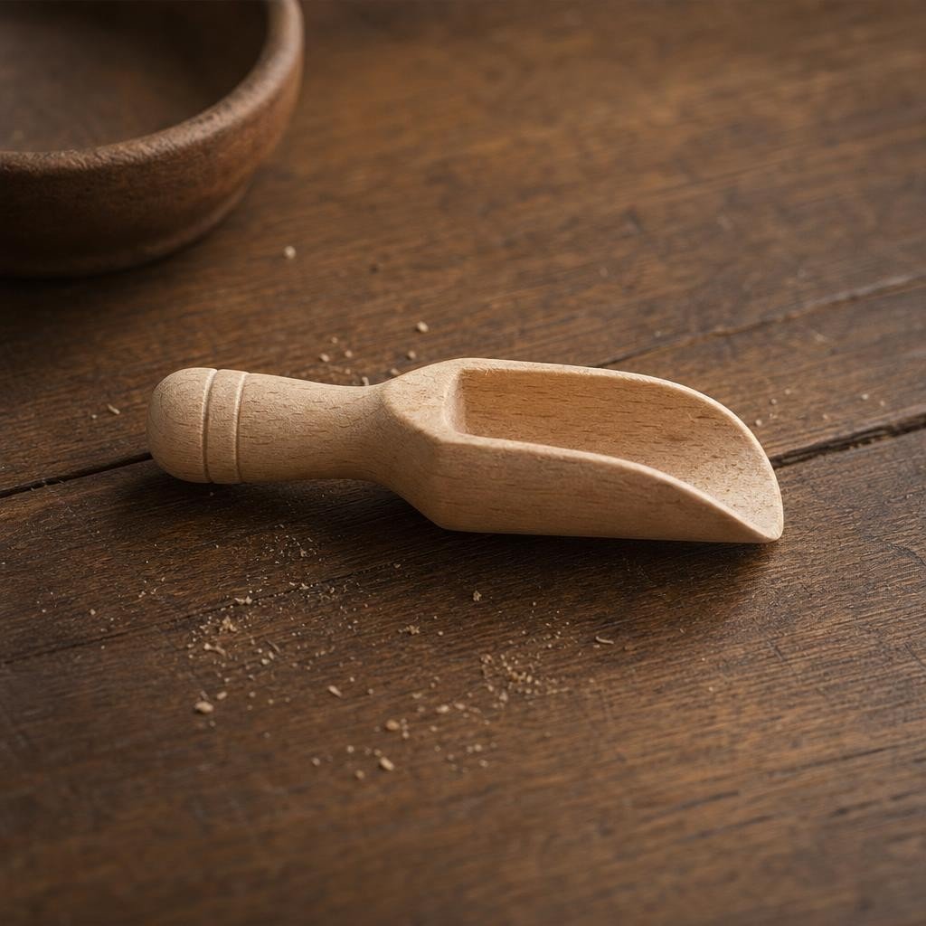 Pelle à vrac bois 10 cm – Les Épices Curieuses Pelle à vrac bois 10 cm - Les Épices Curieuses