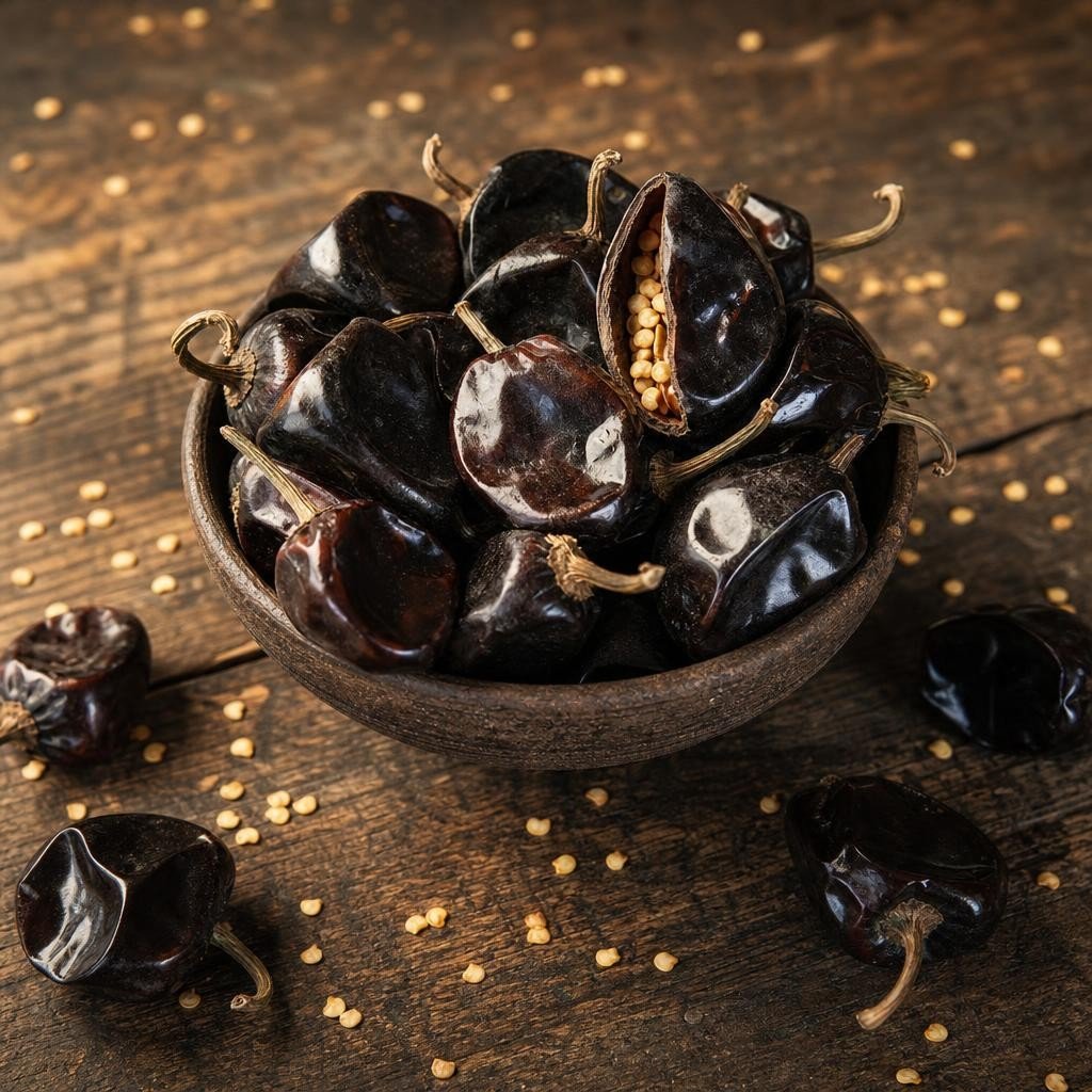 Piment Cascabel séché – Les Épices Curieuses Piment Cascabel séché - Les Épices Curieuses