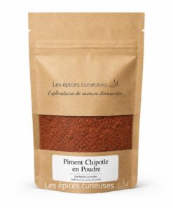 Piment Chipotle en Poudre - Packaging - Les Épices Curieuses