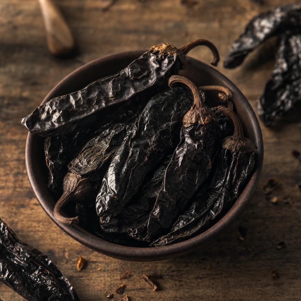 Piment chipotle fumé entier – Les Épices Curieuses Piment chipotle fumé entier - Les Épices Curieuses