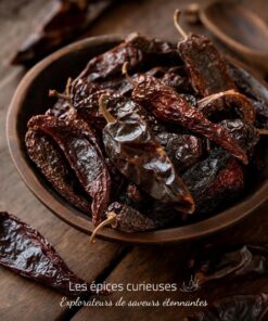 Piment Chipotle morita entier - Les Épices Curieuses