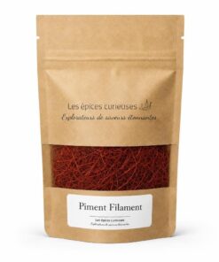 Piment Filament "Cheveux du diable" - Packaging - Les Épices Curieuses
