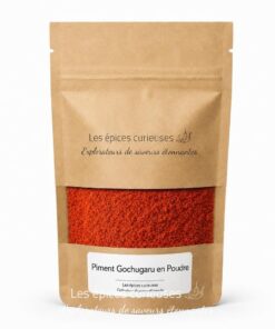 Piment Gochugaru en Poudre - Packaging - Les Épices Curieuses