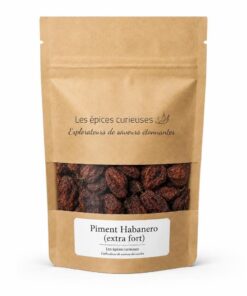 Piment Habanero (extra fort) - Packaging - Les Épices Curieuses