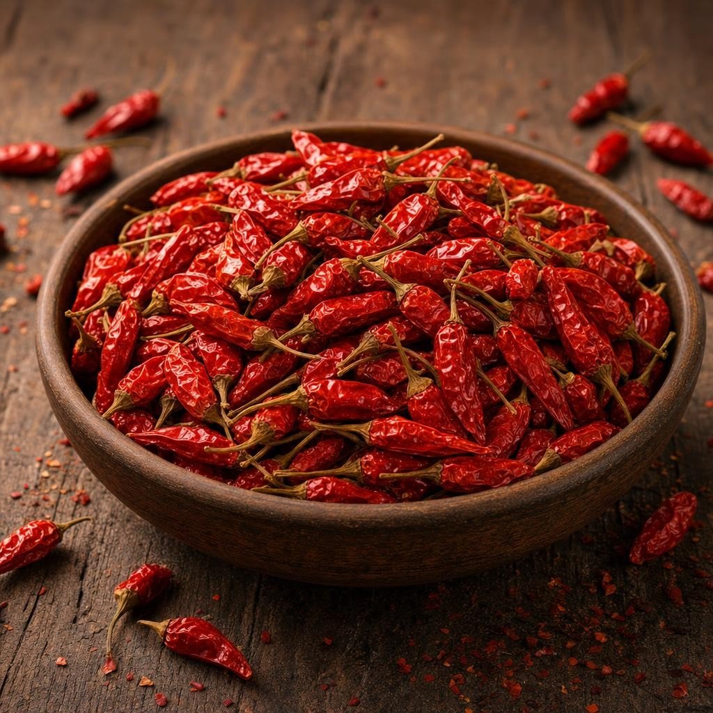 Piment oiseau ou Pili-pili rouge sec entier – Les Épices Curieuses Piment oiseau ou Pili-pili rouge sec entier - Les Épices Curieuses