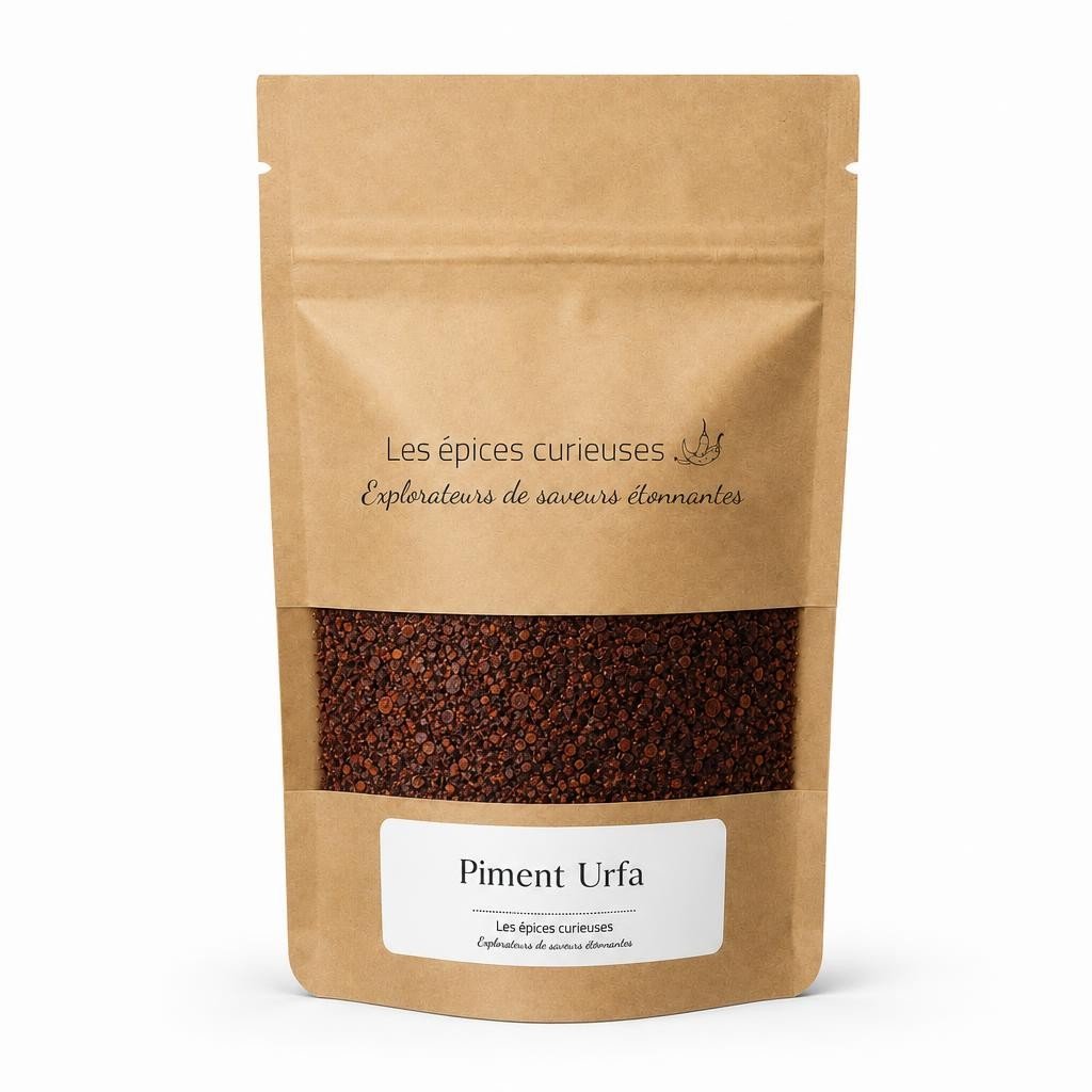 Piment Urfa – Packaging – Les Épices Curieuses Piment Urfa - Packaging - Les Épices Curieuses