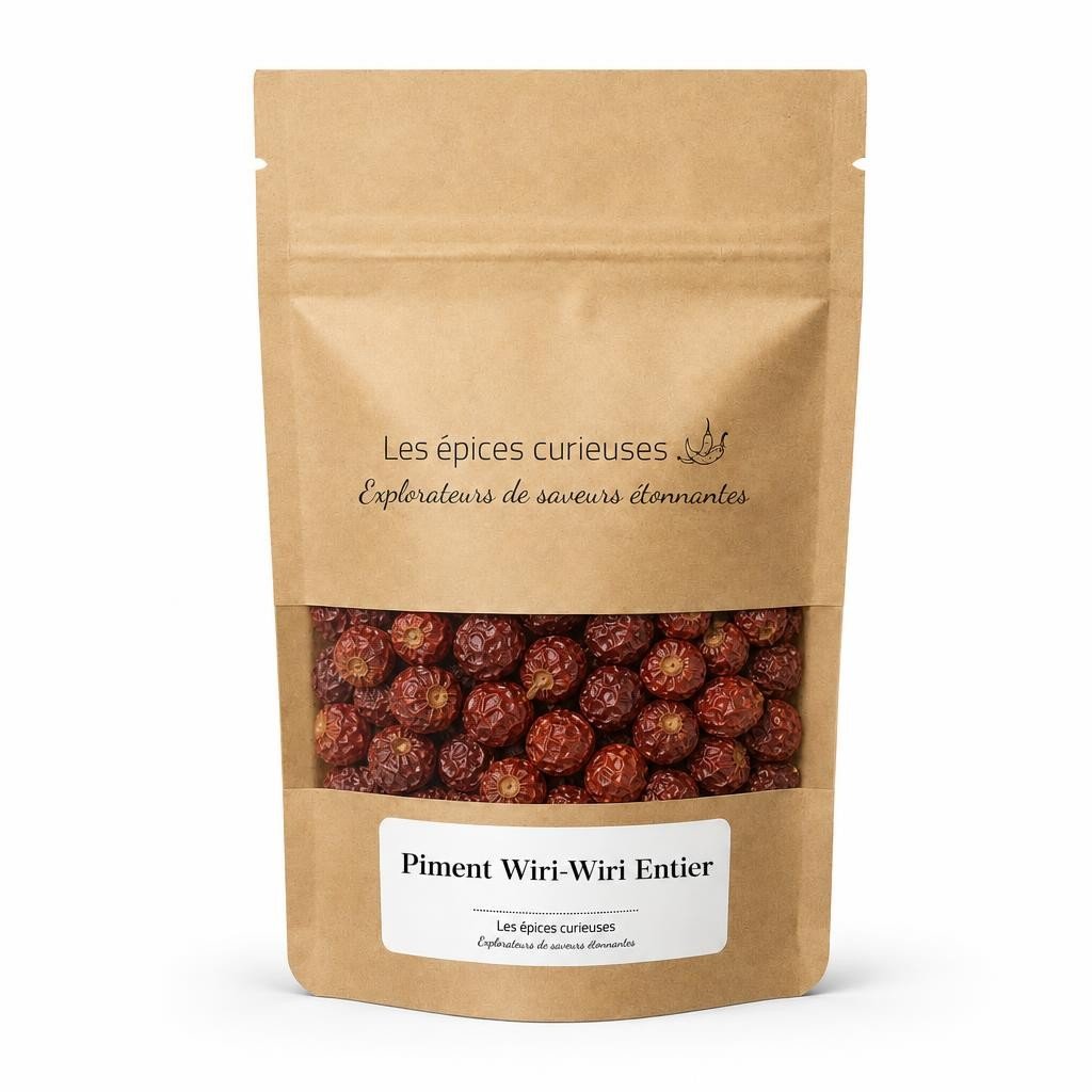 Piment Wiri-Wiri Entier – Packaging – Les Épices Curieuses Piment Wiri-Wiri Entier - Packaging - Les Épices Curieuses