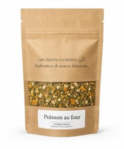 Poisson au four - Packaging - Les Épices Curieuses