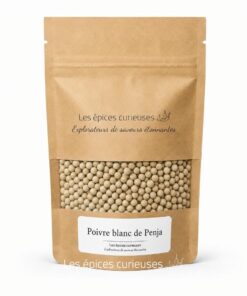 Poivre blanc de Penja - Packaging - Les Épices Curieuses