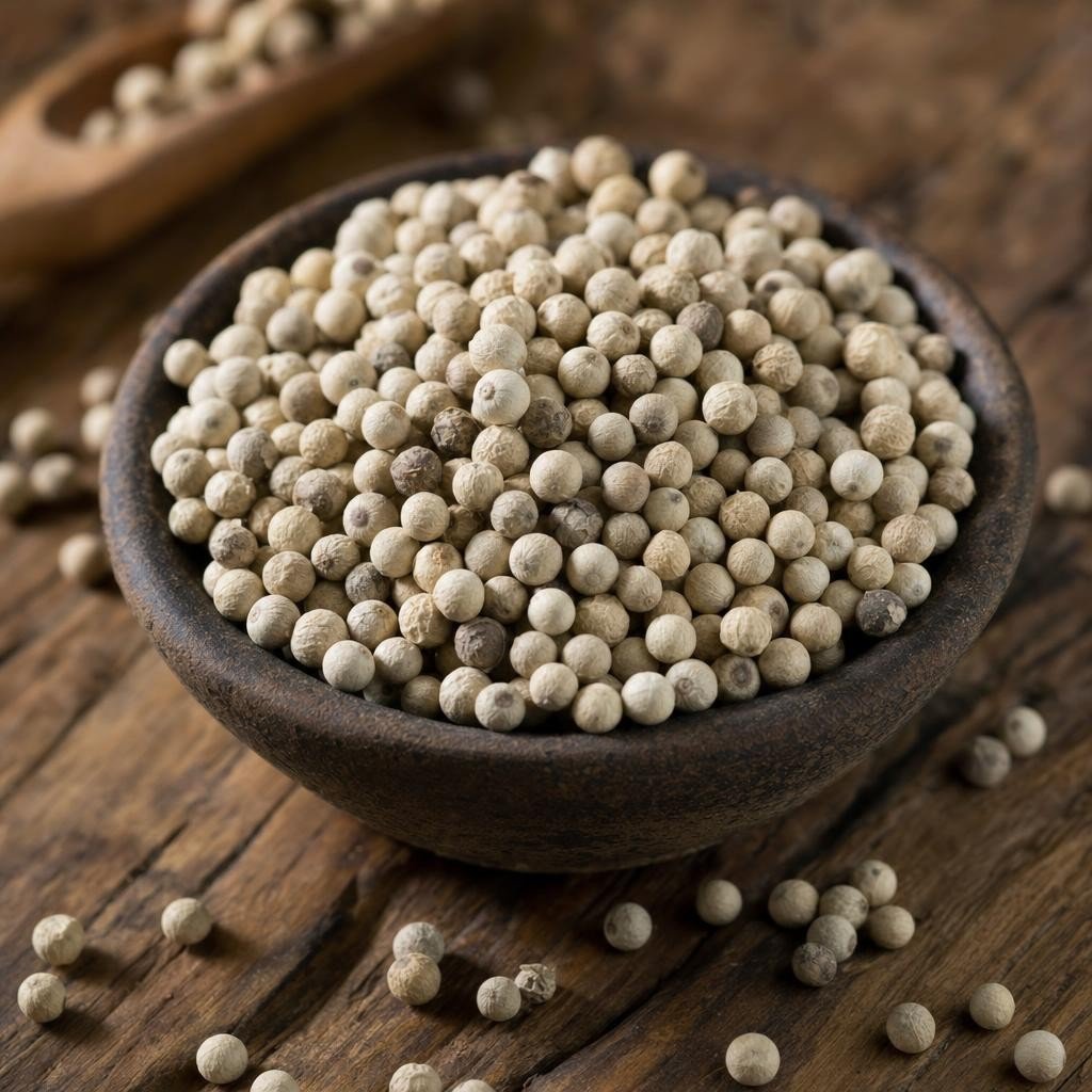 Poivre blanc Muntok – Les Épices Curieuses Poivre blanc Muntok - Les Épices Curieuses
