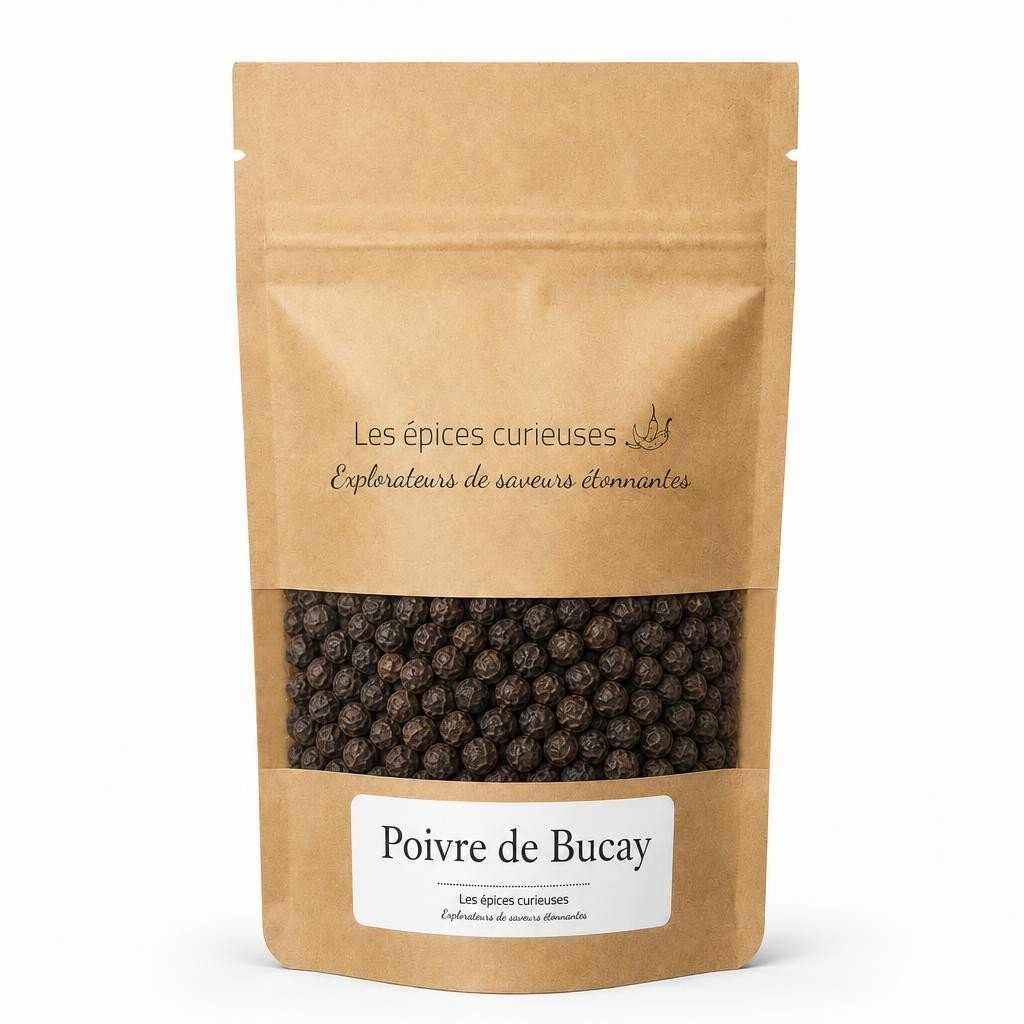 Poivre de Bucay – Packaging – Les Épices Curieuses Poivre de Bucay - Packaging - Les Épices Curieuses