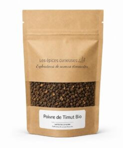 Poivre de Timut Bio - Packaging - Les Épices Curieuses
