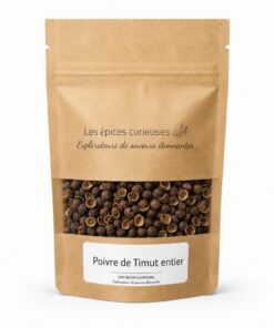 Poivre de Timut entier - Packaging - Les Épices Curieuses