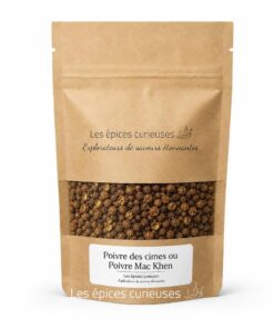 Poivre des cimes ou Poivre Mac Khen - Packaging - Les Épices Curieuses