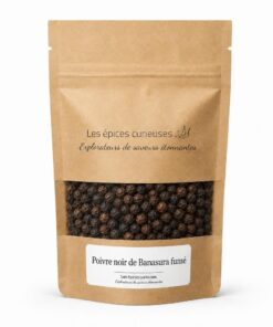 Poivre noir de Banasura fumé - Packaging - Les Épices Curieuses