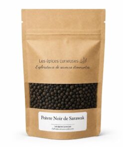 Poivre Noir de Sarawak - Packaging - Les Épices Curieuses