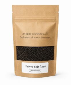 Poivre noir fumé - Packaging - Les Épices Curieuses