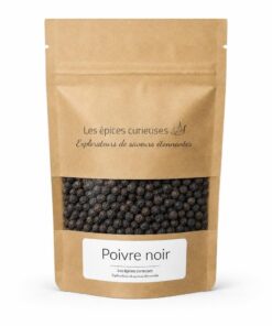 Poivre noir - Packaging - Les Épices Curieuses
