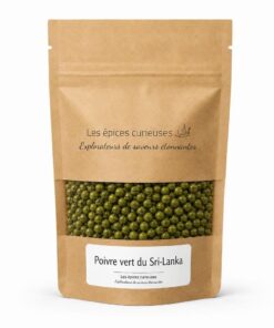 Poivre vert du Sri-Lanka - Packaging - Les Épices Curieuses