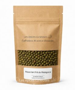Poivre Vert Frit de Madagascar - Packaging - Les Épices Curieuses