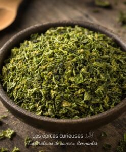 Poivron vert concassé - Les Épices Curieuses